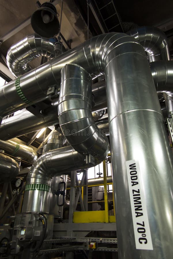 Some Pipe Insulation To Distribute Water Stock Photo Image of cimna