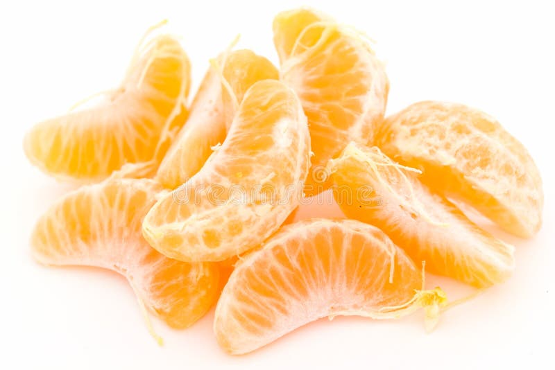 Some tangerine segments