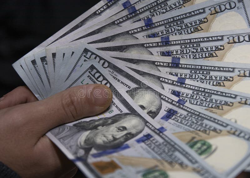 Money counting by someone stock image. Image of paper 171919673