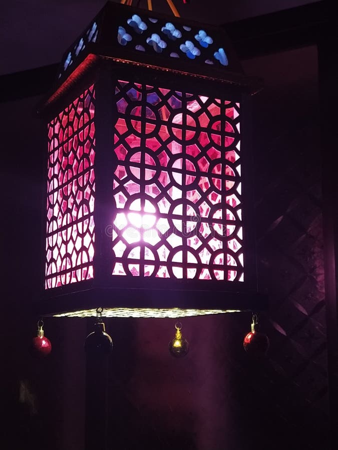 Sommarruta Diwali lantern royaltyfri foto