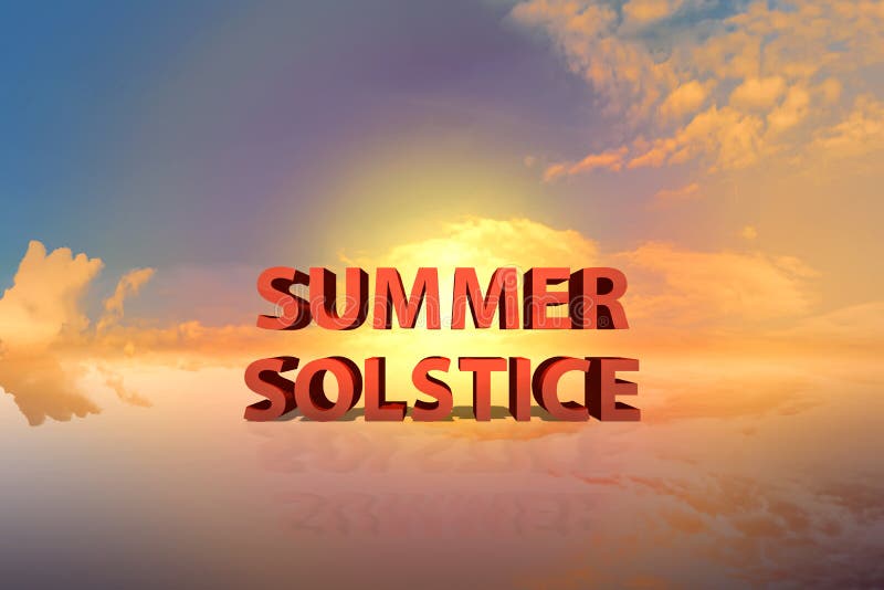 Sommarsolstånd med dramatisk solnedgång royaltyfri bild Sommarsolstånd med dramatisk solnedgång royaltyfri bild