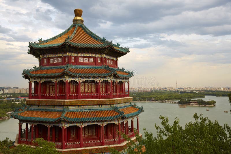 Sommer-Palast, Peking stockfotografie Sommer-Palast, Peking stockfotografie