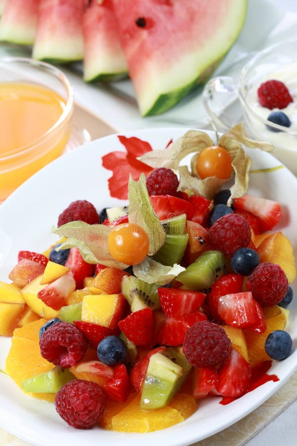 Sommererfrischung - Fruchtsalat
