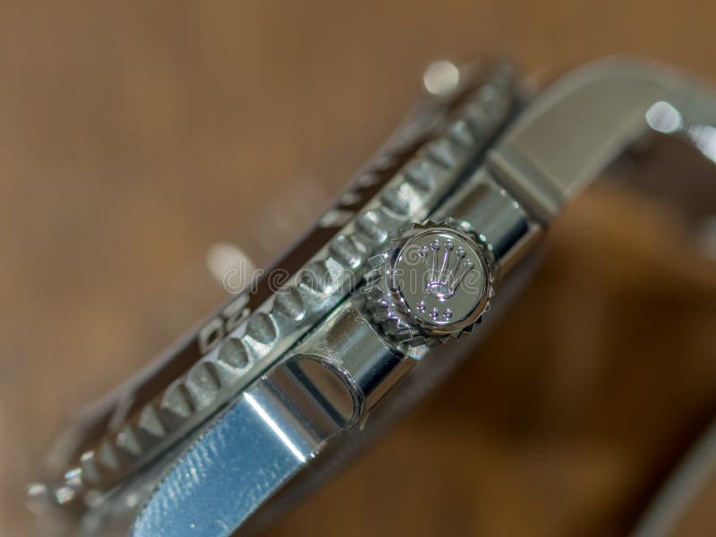 Sommergibilista di Rolex, nessuna data, orologio fotografie stock libere da diritti Sommergibilista di Rolex, nessuna data, orologio fotografie stock libere da diritti