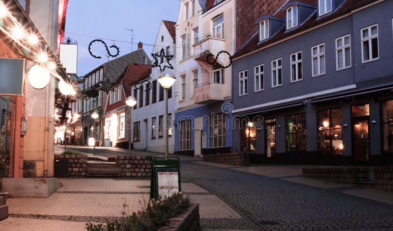Sønderborg, Süddänemark lizenzfreies stockbild