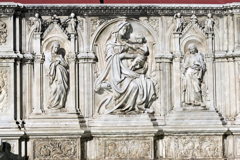 Sonderkommando von Fonte Gaia - Siena Italy stockbild Sonderkommando von Fonte Gaia - Siena Italy stockbild
