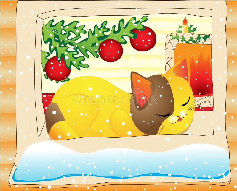 Sonho do Natal ilustração do vetor Sonho do Natal ilustração do vetor