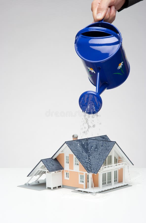 Sonho sobre a casa foto de stock royalty free Sonho sobre a casa foto de stock royalty free