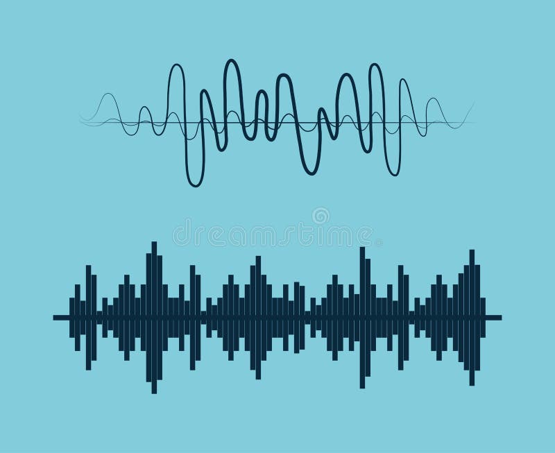 Sonido de la voz ilustración del vector. Ilustración de audio 65251028