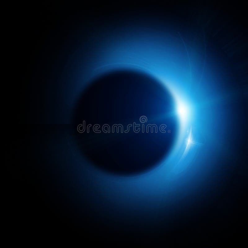 Sonnenfinsternis stock abbildung Sonnenfinsternis stock abbildung