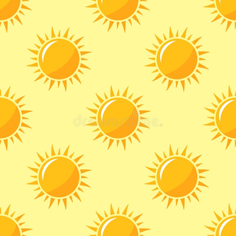 Suns pattern background. Vector illustration. Suns pattern background. Vector illustration