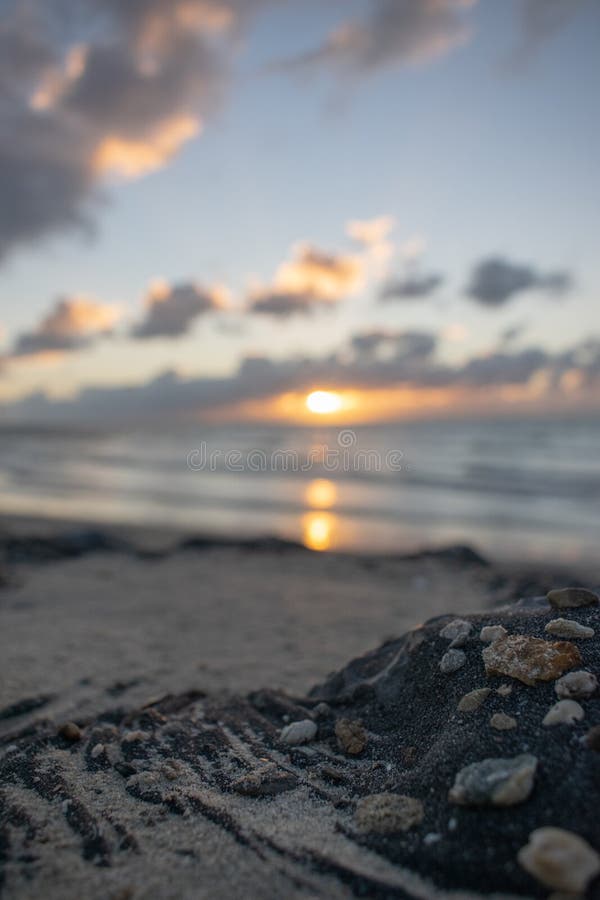 Sonnenuntergang beim Brouwersdam, die Niederlande lizenzfreie stockbilder Sonnenuntergang beim Brouwersdam, die Niederlande lizenzfreie stockbilder