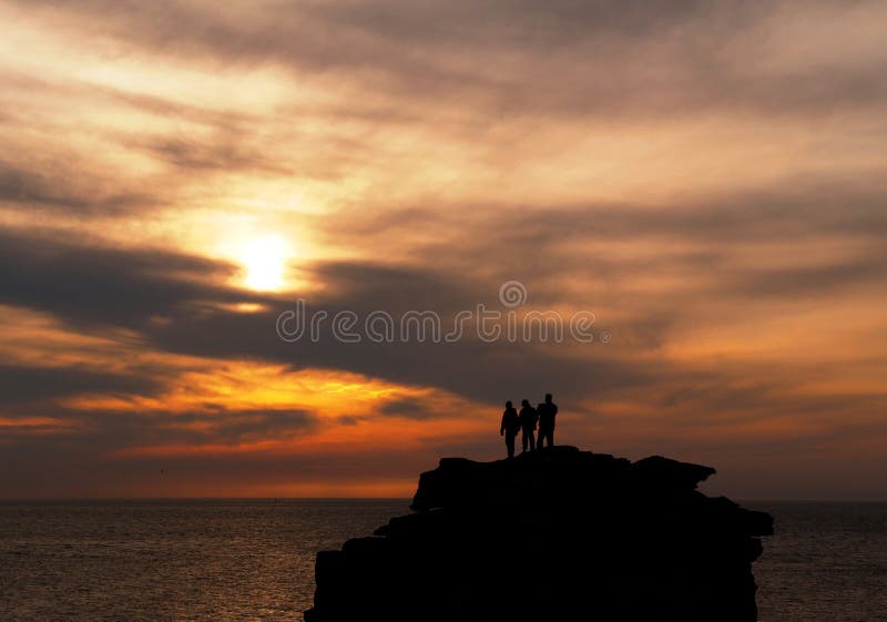 Sonnenuntergangschattenbilder lizenzfreies stockfoto Sonnenuntergangschattenbilder lizenzfreies stockfoto
