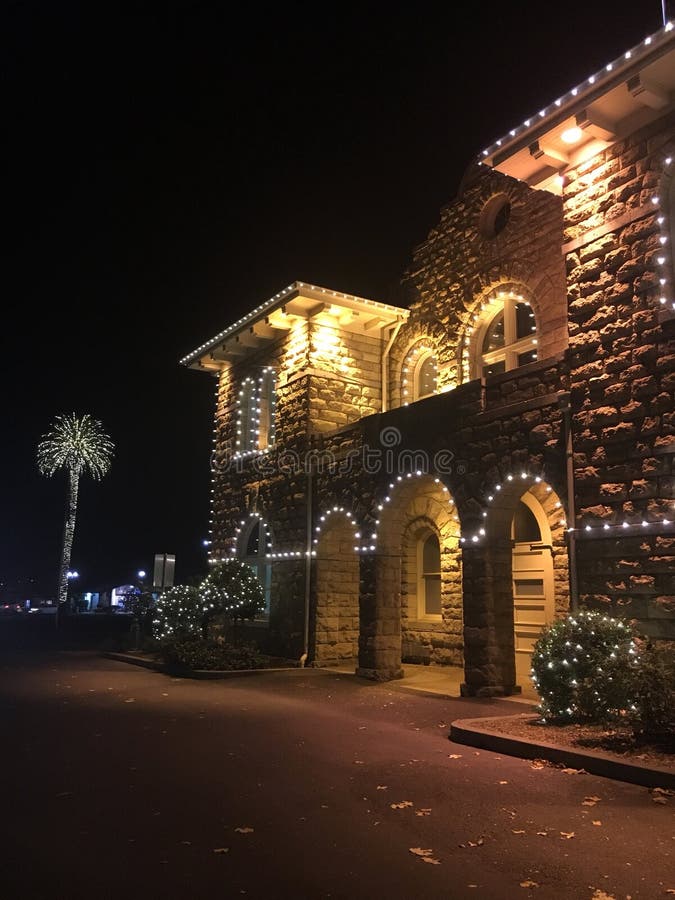 Sonoma Plaza, Kalifornien royaltyfria bilder