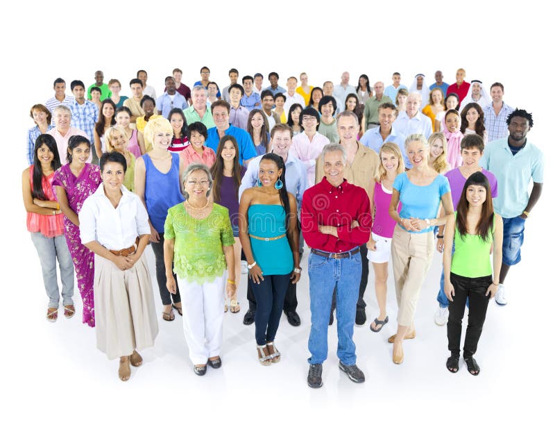 Sonrisa diversa del grupo de personas foto de archivo libre de regalías Sonrisa diversa del grupo de personas foto de archivo libre de regalías