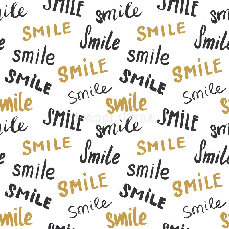 Sonrisa que pone letras al modelo inconsútil Dé las muestras caligráficas bosquejadas exhaustas, insignia retra texturizada grung libre illustration Sonrisa que pone letras al modelo inconsútil Dé las muestras caligráficas bosquejadas exhaustas, insignia retra texturizada grung libre illustration
