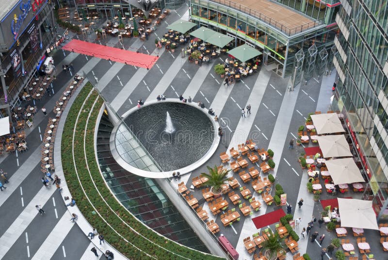 Sony Center Berlin interior