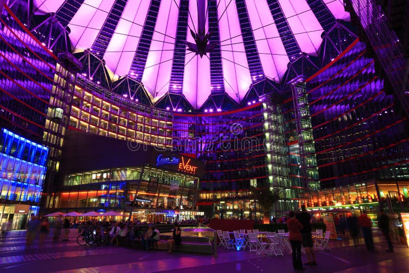Sony Center Berlin editorial photo. Image of cord, concrete 31247266