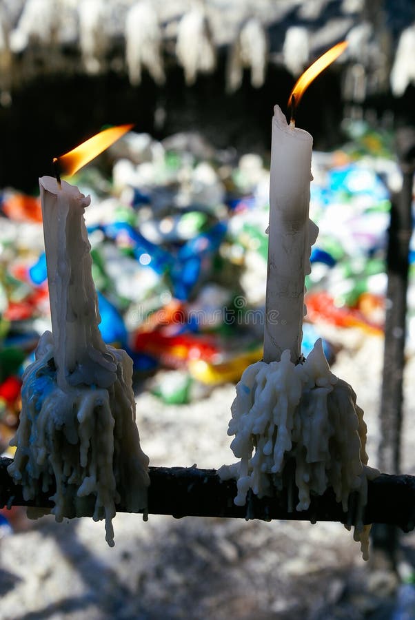 Melting Candles,Lava Caused by Heat Candles,candle Drippings ,Candles