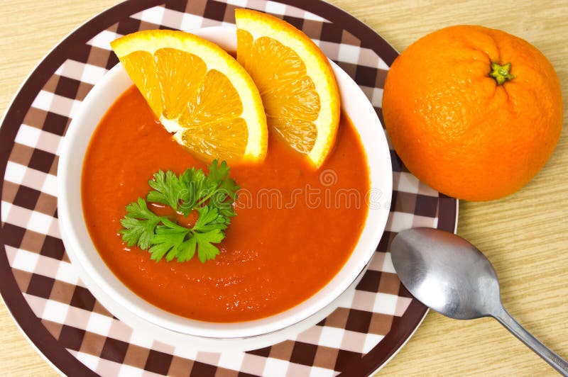 Sopa anaranjada