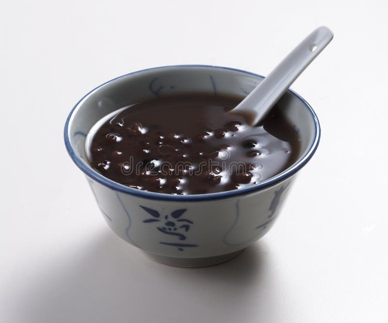 Sopa de feijão vermelho imagens de stock Sopa de feijão vermelho imagens de stock