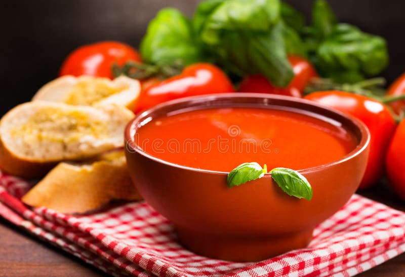 Sopa del tomate