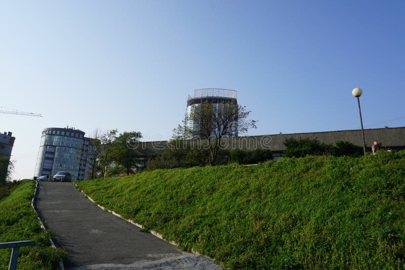 Download Sopka Vladivostok. Primorye. Russia. Editorial Stock Image - Image of green, capital: 83721384