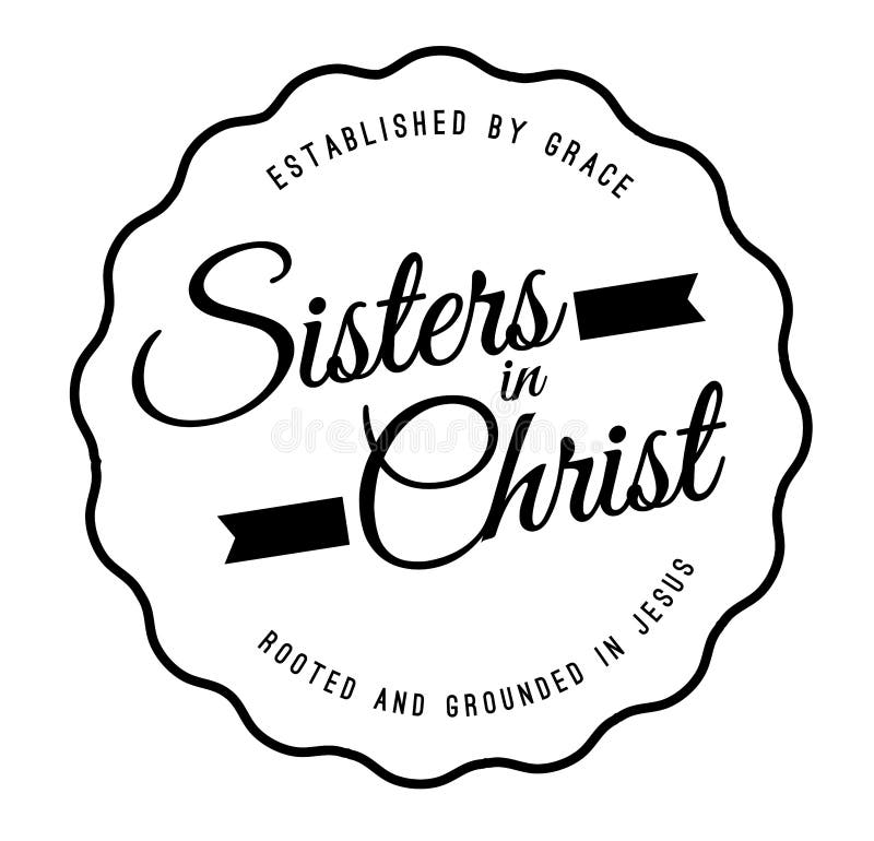 Sorelle in Cristo Christian Emblem