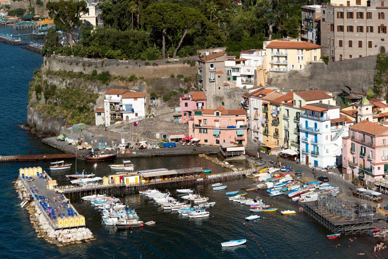 Sorrento Italy Fishing Harbor