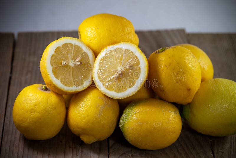 Sorrento lemons seasonal fruit for lemonade or limoncello italy