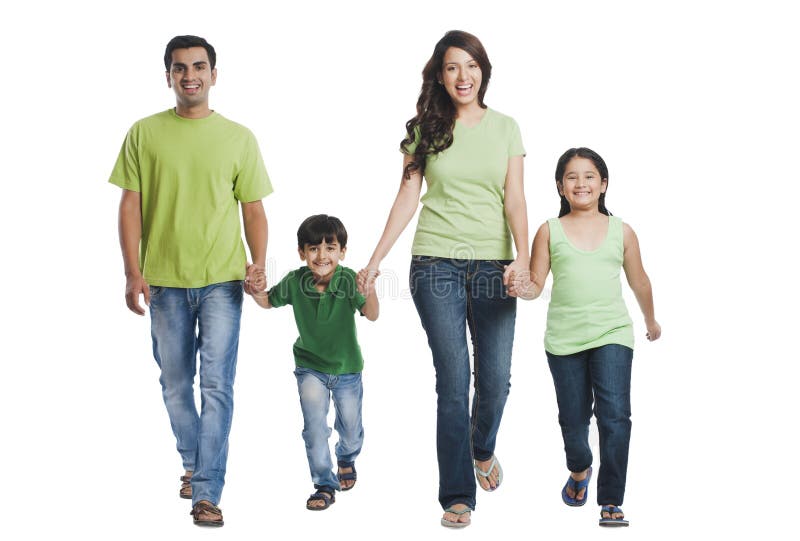 Sorridere della famiglia fotografie stock libere da diritti