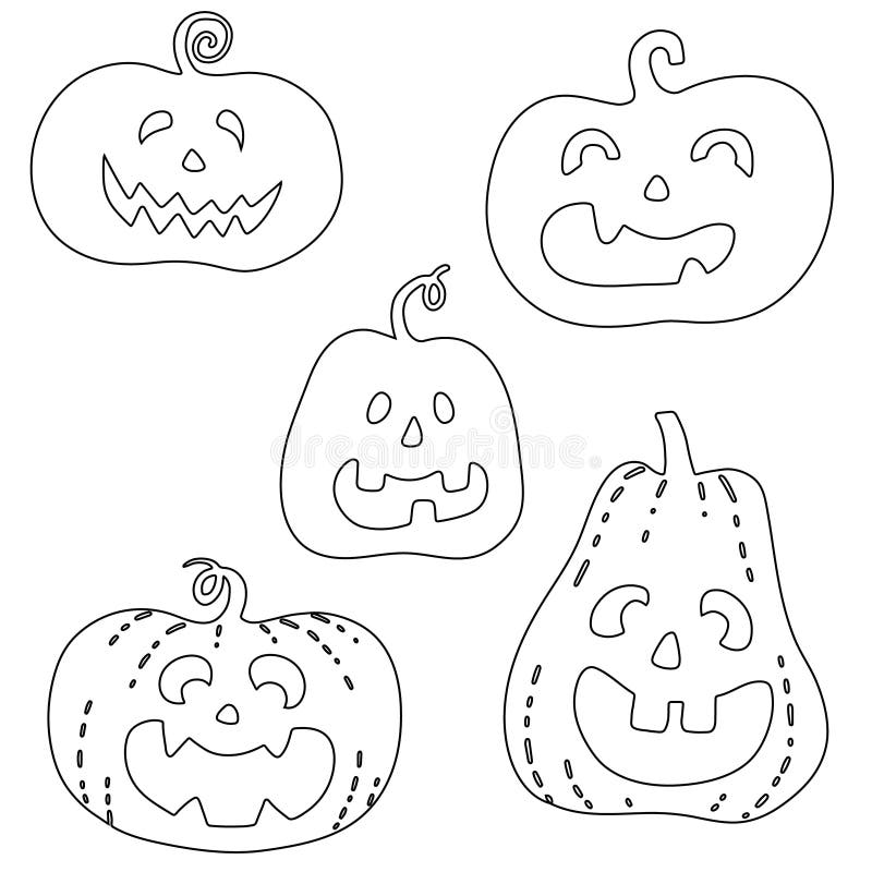 Desenho de Assustador Halloween Jakc-o-Lantern para colorir