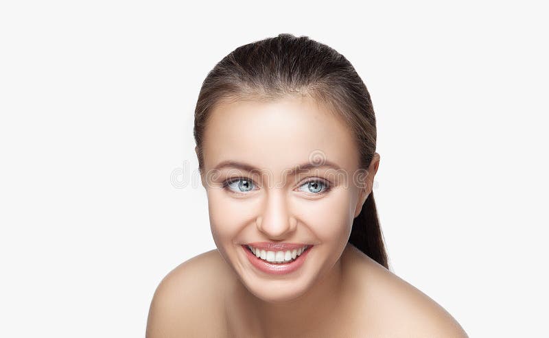 Sorriso della donna denti che imbiancano Cura dentale fotografia stock Sorriso della donna denti che imbiancano Cura dentale fotografia stock