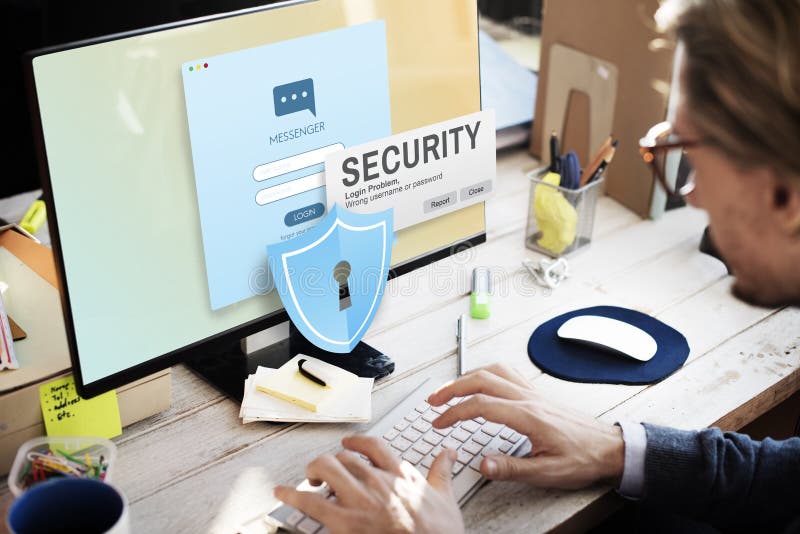 Sorveglianza Concep della rete di trasmissione di dati di parola d'ordine di Access di sistema di sicurezza fotografia stock Sorveglianza Concep della rete di trasmissione di dati di parola d'ordine di Access di sistema di sicurezza fotografia stock