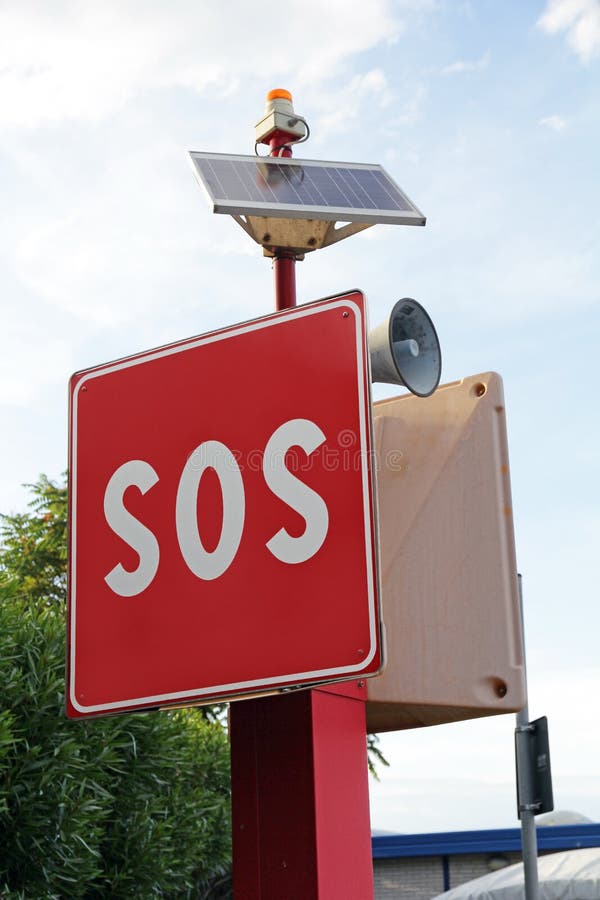 SOS znak dla szybkiej pomocy zdjęcia stock SOS znak dla szybkiej pomocy zdjęcia stock
