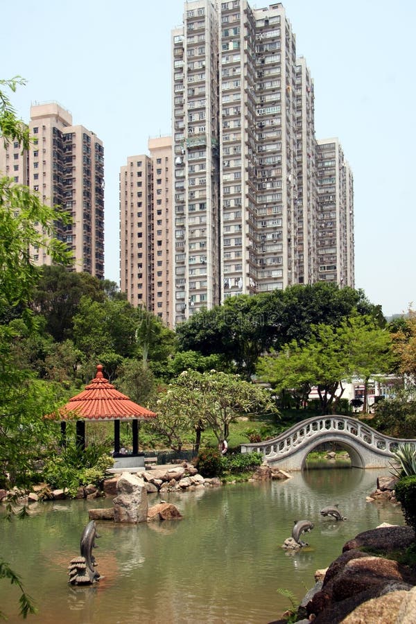 Parco a Hong Kong immagini stock