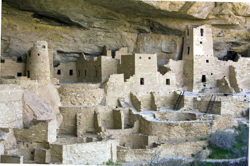 Sosta nazionale di MESA Verde, Co fotografia stock