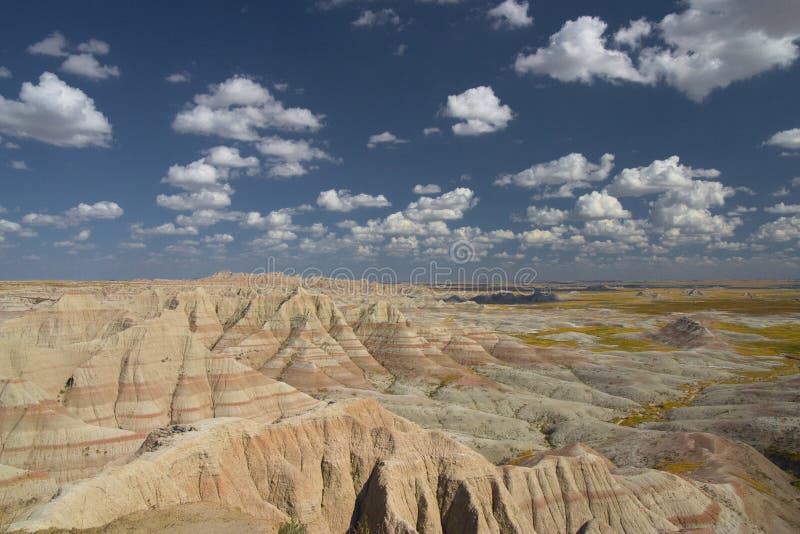 Sosta nazionale il Dakota del Sud dei calanchi immagini stock Sosta nazionale il Dakota del Sud dei calanchi immagini stock