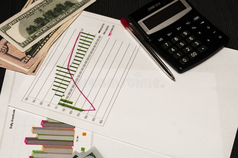 Sostenibilità finanziaria dell'impresa Soldi come profitto immagine stock Sostenibilità finanziaria dell'impresa Soldi come profitto immagine stock