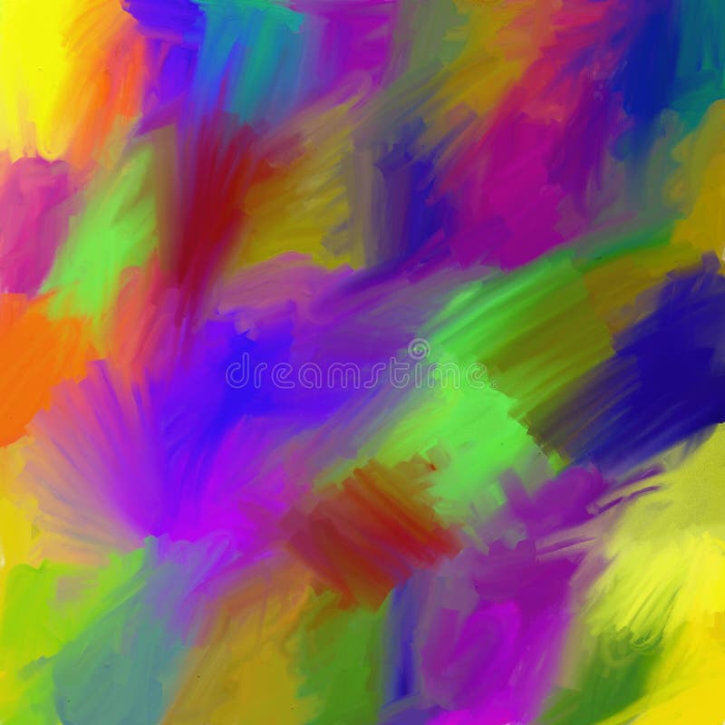 Sottragga la pittura variopinta illustrazione vettoriale Sottragga la pittura variopinta illustrazione vettoriale