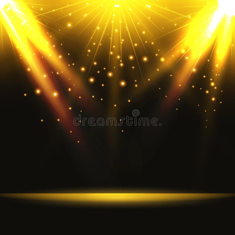 sottragga la priorità bassa Luce magica con oro scoppiato in scena Vecto illustrazione vettoriale sottragga la priorità bassa Luce magica con oro scoppiato in scena Vecto illustrazione vettoriale