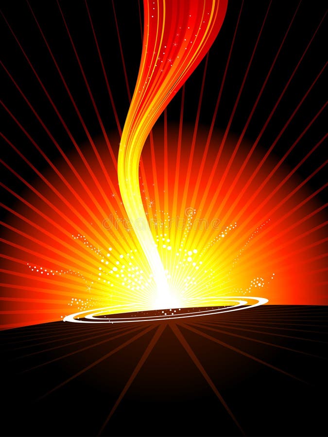 Souffle d'incendie illustration libre de droits Souffle d'incendie illustration libre de droits