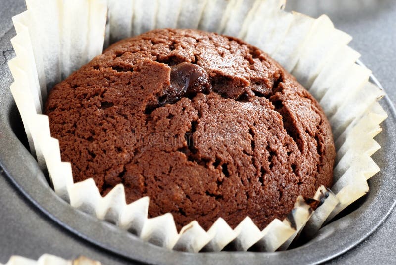 Soufflé de chocolate imagens de stock royalty free