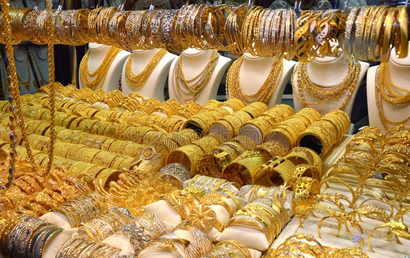 Store in Golden Souk in Dubai. Store in Golden Souk in Dubai