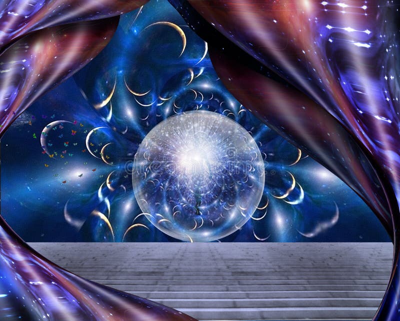 Soul in Space stock illustration. Illustration of life 230142270