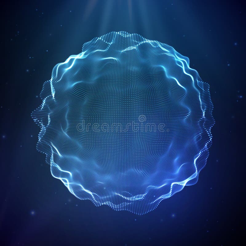 Sound wave. Abstract neon background, vector music voice, song waveform digital spectrum, audio pulse and frequency royalty free illustration Sound wave. Abstract neon background, vector music voice, song waveform digital spectrum, audio pulse and frequency royalty free illustration