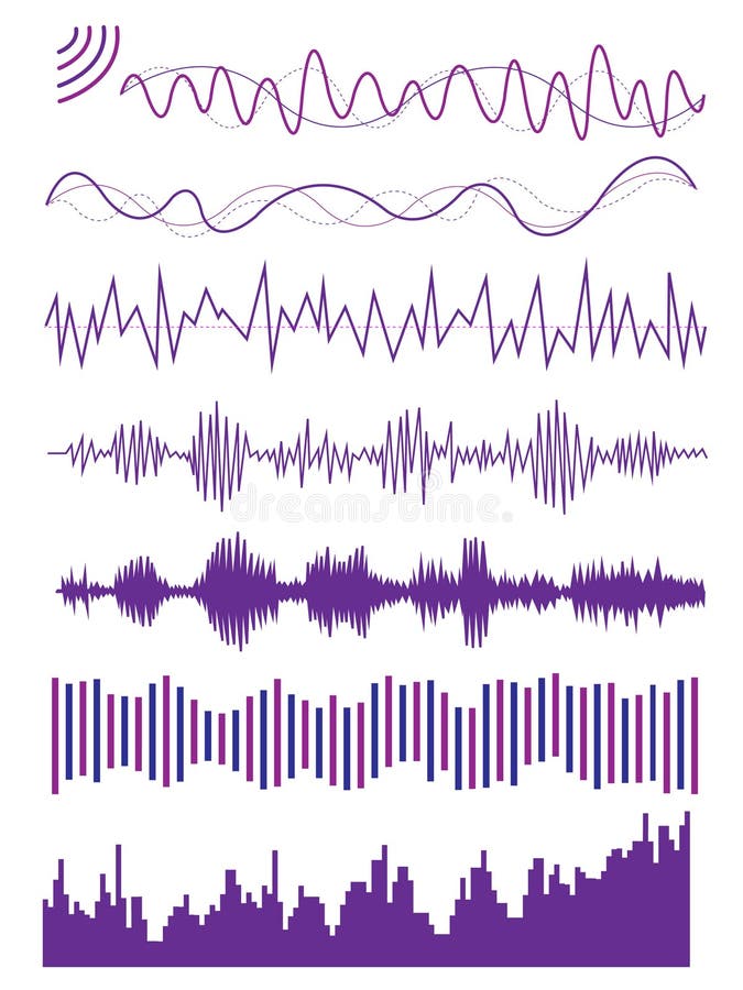 Sound wave vector illustration