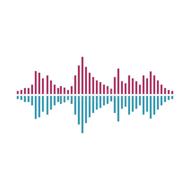 Sound wave vector icon stock vector. Illustration of radio - 182692205