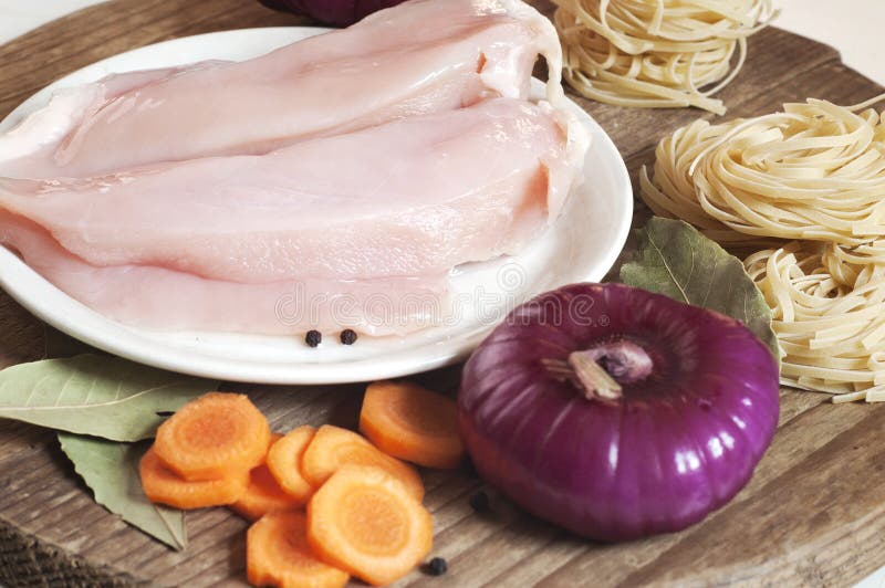 Soup ingredients stock image. Image of grocery, bird 26776067