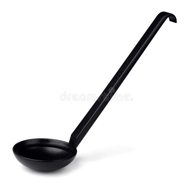 Soup ladle stock photo. Image of metal, cooking, meal 15940732